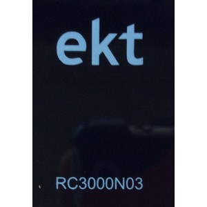 CONTROL REMOTO MARCA EKT / RC3000N03 / 06-RC3000N-RM204AA